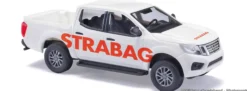 BUSCH 53731 Nissan Navara Strabag 2015 | Modellauto 1:87