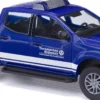 BUSCH 53738 Nissan Navara THW Neubrandenburg | Blaulichtmodell 1:87