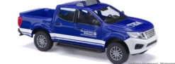 BUSCH 53738 Nissan Navara THW Neubrandenburg | Blaulichtmodell 1:87
