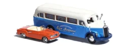 BUSCH 89002 Nostalgie-Set 2 Stück Oldtimer-Modelle 1:87