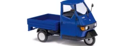 BUSCH 60002 Piaggio Ape 50 Dunkelblau | Automodell 1:43