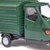 BUSCH 60051 Piaggio Ape 50 grün mit Kofferaufbau | Modellauto 1:43