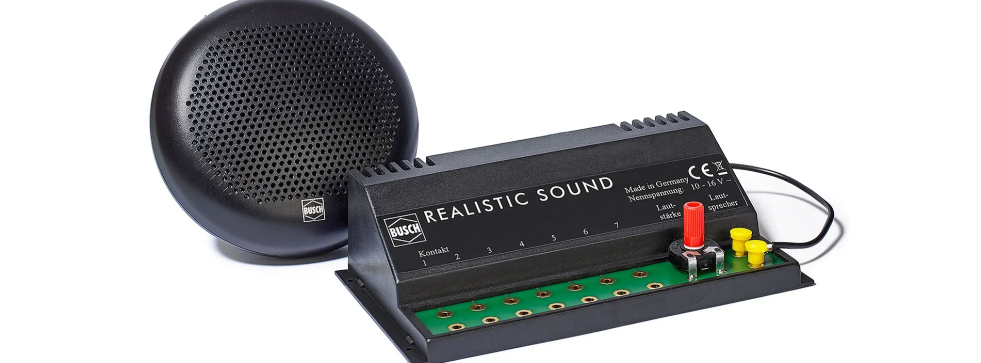 BUSCH 5783 Realistic Sound Bauernhof | für alle Spurweiten