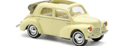 BUSCH 46576 Renault 4 CV Cabriolimousine gelb | Modellauto 1:87