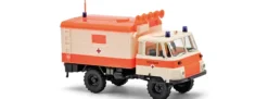 BUSCH 50255 Robur LO 2002 A DRK Frankenthal 1983 | Blaulichtmodell 1:87