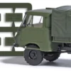 BUSCH 1935 Robur mit NVA-Soldat | Militär Bausatz 1:87