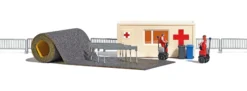 BUSCH 7869 Sanitätsstation mit Segways Bausatz 1:87