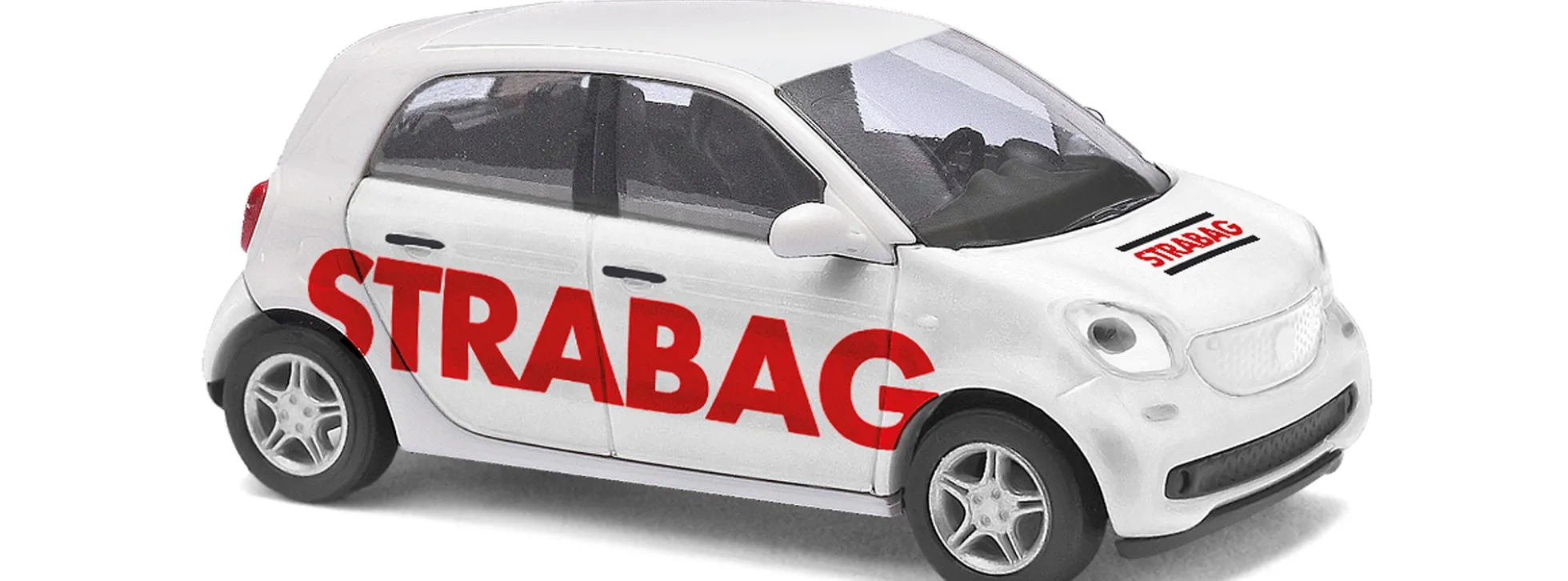 BUSCH 49562 Smart Forfour 14 STRABAG Automodell 1:87