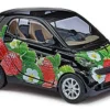 BUSCH 46130 Smart Fortwo07 'Erdbeere', Modellauto 1:87