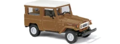 BUSCH 43035 Toyota Land Cruiser J4, braun | Modellauto 1:87