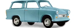 BUSCH 53200 Trabant P601 Kombi, blau | Modellauto 1:87
