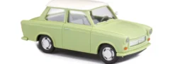 BUSCH 53106 Trabant P601 Limousine, grün/weiß | Modellauto 1:87