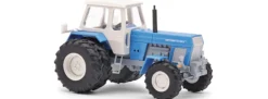 BUSCH 54204 Traktor Fortschritt ZT 303 mit Doppelbereifung blau 1967 | Landwirtschaftsmodell 1:87
