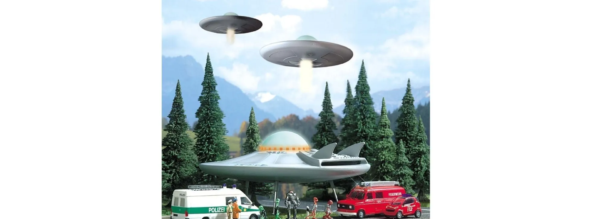 BUSCH 1010 UFO | Bausatz Spur H0