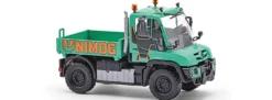 BUSCH 50935 Unimog U430 Arbeitstier türkisgrün | LKW-Modell 1:87