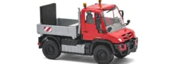 BUSCH 50937 Unimog U430 Schwertransportbegleitung | LKW-Modell 1:87