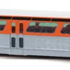 BUSCH 44512 US Bus Fishbowl orange | Busmodell 1:87