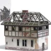 BUSCH 1949 Verwittertes Stellwerk - Lost Places | Gebäude Bausatz Spur H0