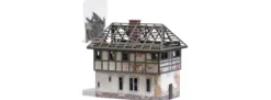 BUSCH 1949 Verwittertes Stellwerk - Lost Places | Gebäude Bausatz Spur H0