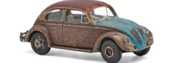 BUSCH 52915 Volkswagen Käfer Brezelfenster Scheunenfund 1952 | Modellauto 1:87