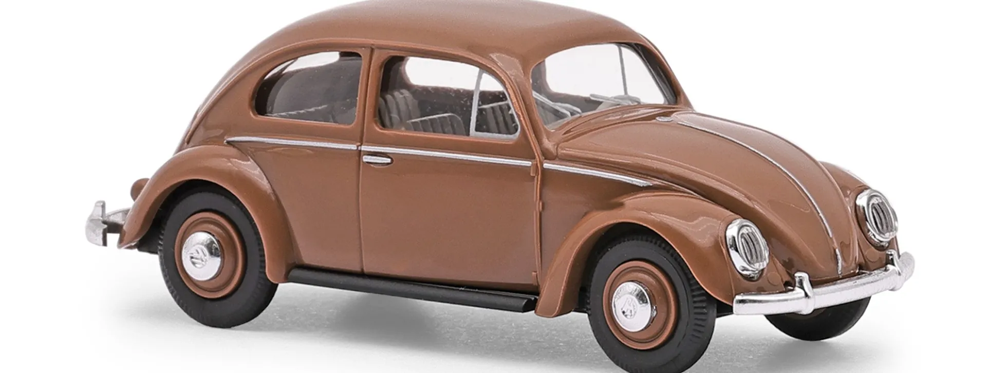 BUSCH 52905 VW Käfer Brezelfenster braun 1952 | Modellauto 1:87