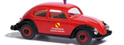 BUSCH 52913 VW Käfer mit Brezelfenster Feuerwehr Baden-Baden 1952 Blaulichtmodell 1:87