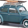 BUSCH 52911 VW Käfer mit Dachgepäckträger | Baujahr 1952 | Modellauto 1:87