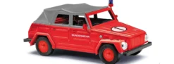 BUSCH 52728 VW 181 Kurierwagen Bundeswehr Feuerwehr Militärmodell 1:87