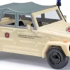 BUSCH 52731 VW 181 Kurierwagen Johanniter Hamburg 1970 | Blaulichtmodell 1:87