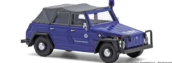 BUSCH 52732 VW 181 Kurierwagen THW blau | Blaulichtmodell 1:87