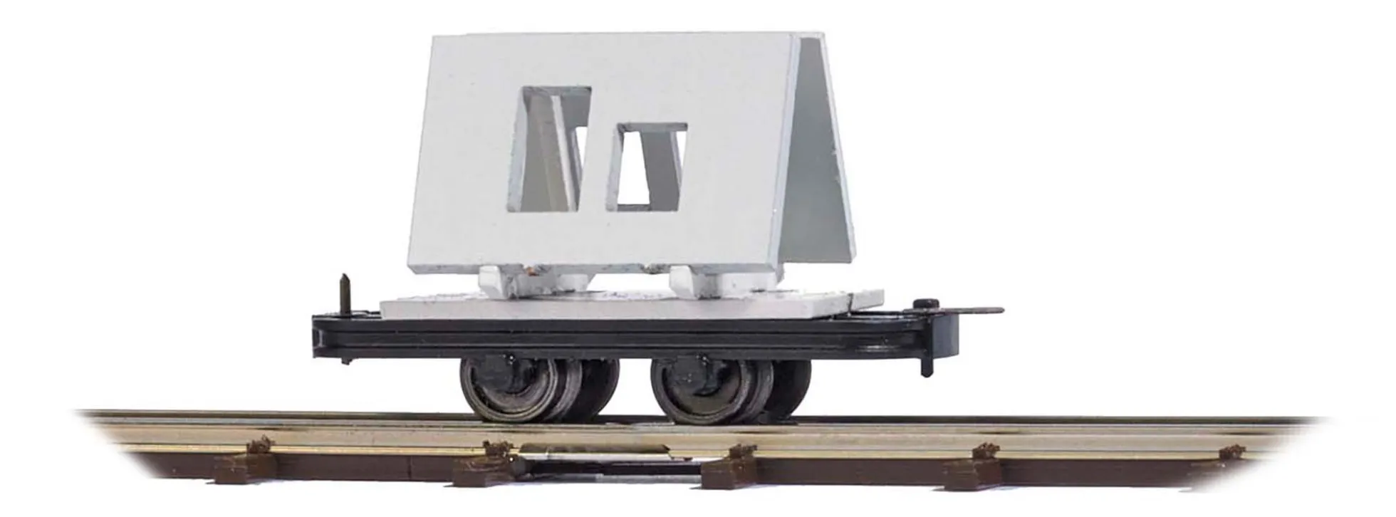 BUSCH 12236 Wagen mit Betonelement Feldbahnwaggon Spur H0f