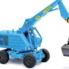 BUSCH 87400 Weimar Mobilbagger T 174-2 blau | Baumaschinenmodell 1:120