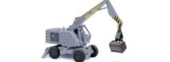 BUSCH 87404 Weimar Mobilbagger T174-2 grau | Baumaschinenmodell 1:120