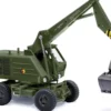 BUSCH 87405 Weimar Mobilbagger T174-2 NVA grün | Baumaschinenmodell 1:120