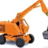 BUSCH 87403 Weimar Mobilbagger T 174-2 orange | Baumaschinenmodell 1:120