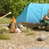 BUSCH 79823 Wildcamping | Action-Set | Bausatz Spur H0