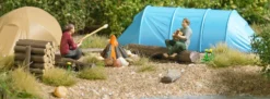 BUSCH 79823 Wildcamping | Action-Set | Bausatz Spur H0