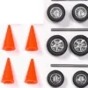BUSCH 49956 Zubehör-Set | Rennsport | Umbausatz Spur H0