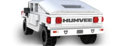 CaDA C55022W Humvee weiß | Auto Baukasten 1:24
