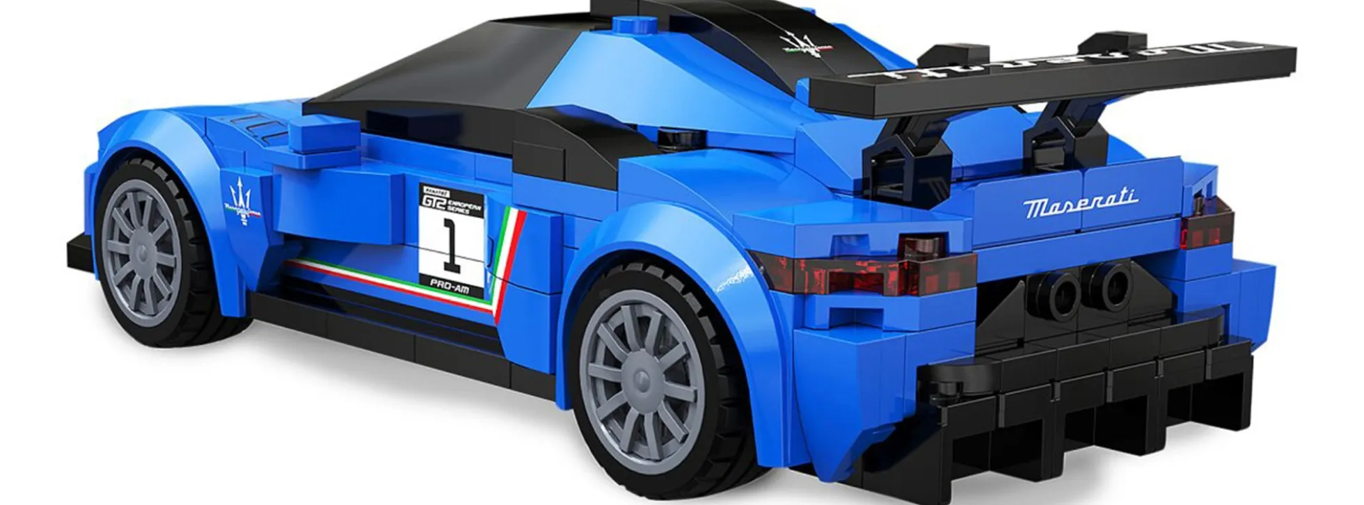 CaDA C55031W Maserati GT2 blau | Auto Baukasten 1:24