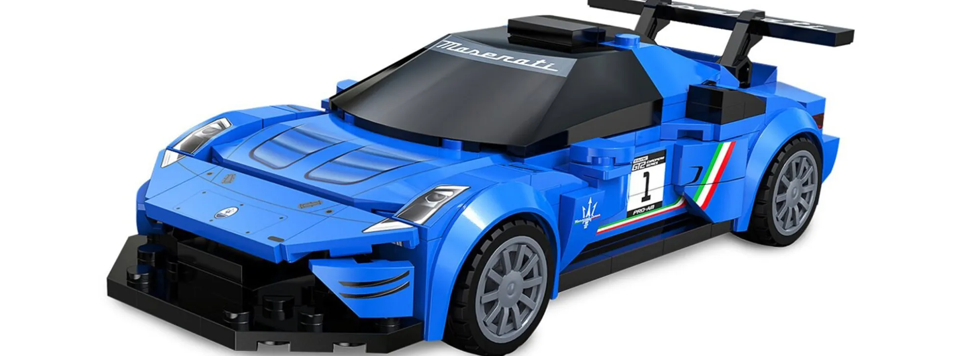 CaDA C55031W Maserati GT2 blau | Auto Baukasten 1:24