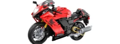 CaDA C64051W Suzuki Hayabusa rot | Motorrad Baukasten 1:6