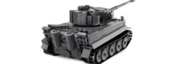 CaDA C61071W Tiger I grau Bricks | 2,4GHz | Panzer Baukasten 1:35