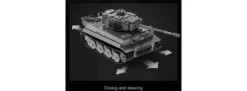 CaDA C61071W Tiger I grau Bricks | 2,4GHz | Panzer Baukasten 1:35