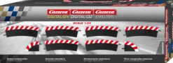 Carrera 20565 Außenrandstreifen für Steilkurve 2/30° | Evolution 1/32 + Exclusiv 1/24
