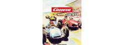 Carrera 21136 Blechtafel 60 Jahre Carrera - Motiv 1 | 30 x 50 cm | Limited Edition