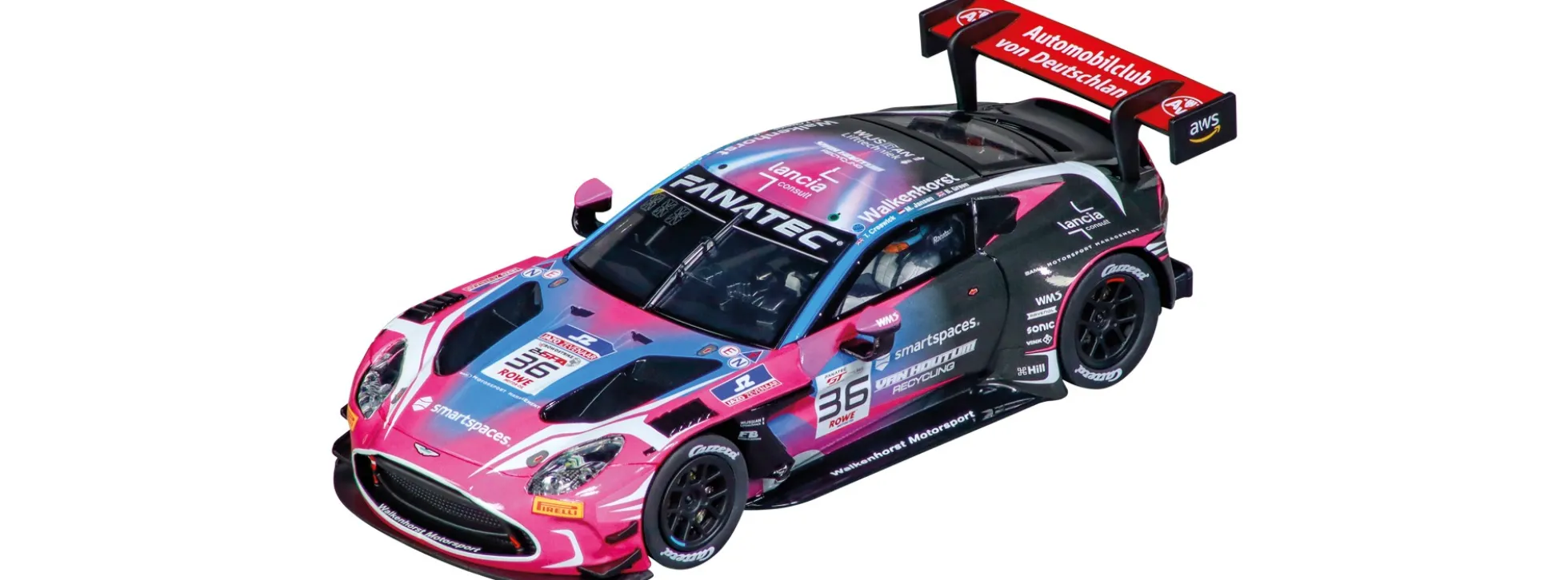 Carrera 32071 Digital 132 Aston Martin Vantage AMR GT3 Evo | Walkenhorst No. 36 | Slot Car 1:32