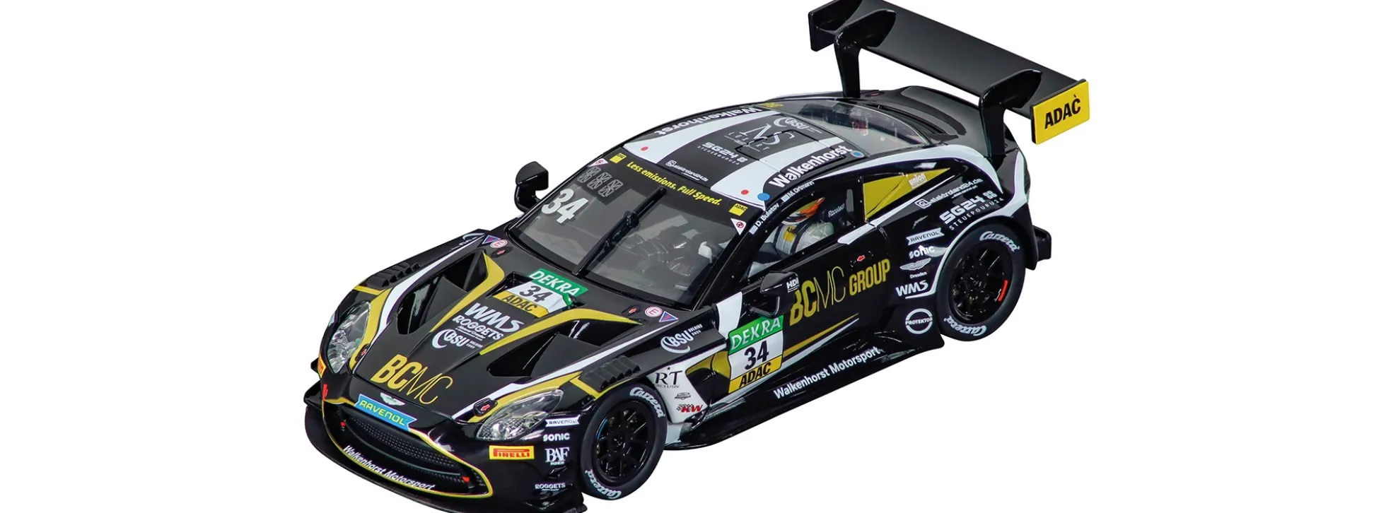 Carrera 32070 Digital 132 Aston Martin Vantage AMR GT3 Evo | Walkenhorst No. 34 | Slot Car 1:32