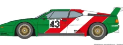 Carrera 24022 Digital 124 BMW M1 Procar | BMW France D. Quester No. 43 | Slot Car 1:24