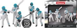 Carrera 21133 Digital 132 / Evolution Figurensatz Mechaniker, silber | 5 Stück | 1:32